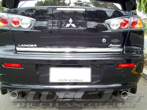 Who Has The Talon Rear Diffuser Clubcj The Cj Lancer Club