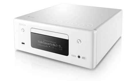 Сетевой CD-ресивер с Wi-Fi/AirPlay2/Bluetooth Denon CEOL RCD-N11 White ...