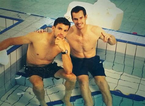 Andy Murrays Bromance With Grigor Dimitrov Ends Today On Wimbledon Centre Court Daily Mail Online