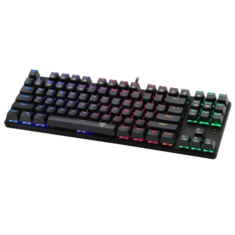 Teclado Gamer Mecânico T Dagger Bora Switch Brown RGB Terabyte