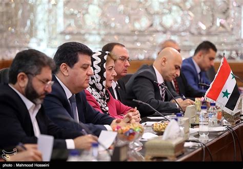 Iranian Syrian Parliament Speakers Meet In Tehran Photo News