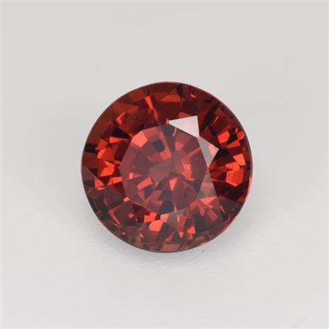 1 6 Carat Blood Red Pyrope Garnet Gem From Mozambique