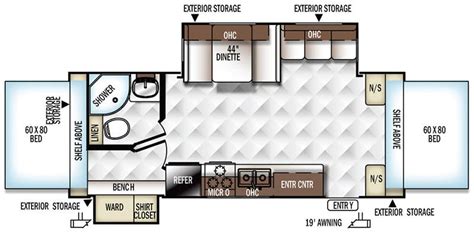 2017 Rockwood Roo Floor Plans | Floor Roma