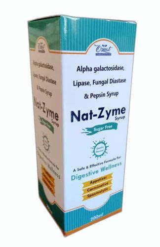 Nat Zyme Alpha Galactosidase Lipase Fungal Diastase Pepsin Syrup