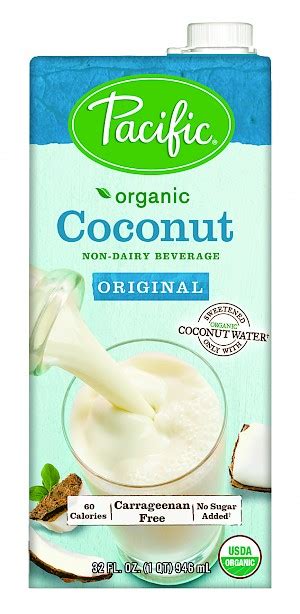 Pacific Foods Organic Coconut Non Dairy Beverage Original SupermarketGuru