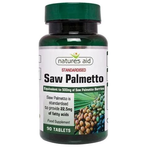 Natures Aid Saw Palmetto Complex Tablets 60s Kenya