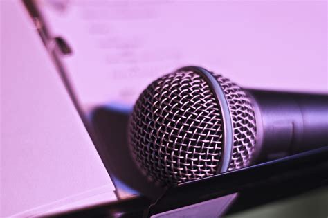 Microphone La Musique Soir Photo Gratuite Sur Pixabay