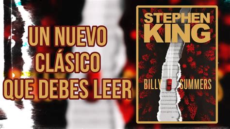 OPINIÓN BILLY SUMMERS DE STEPHEN KING Un clásico de la nueva década