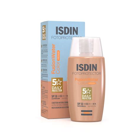 Fotoprotector Isdin Fusion Water Color Medium Spf 50 Isdin