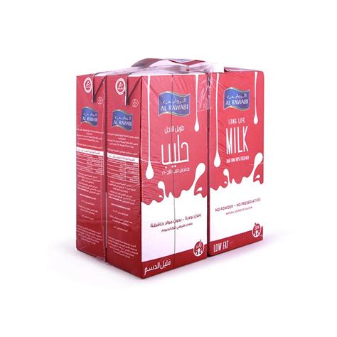 Low Fat Long Life Milk Promo 4 X 1l