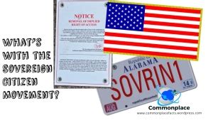 sovereign citizen movement – Commonplace Fun Facts