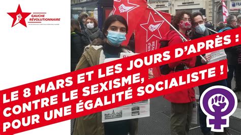 Vidéo Contre Le Sexisme Et Le Capitalisme Toutes Et Tous En Grève