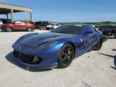 Salvage Motorcycles Powersports Ferrari Superfast For Sale