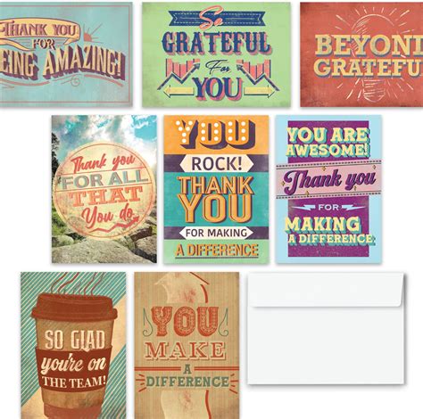 Amazon 24 Colorful Employee Appreciation Cards With Envelopes 4