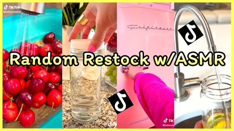 Asmr Organization And Restocking Asmr Random Restocking And Refiling