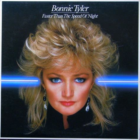 Bonnie Tyler Faster Than The Speed Of Night 33 Tours Vinyle