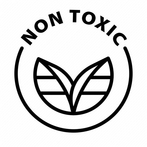 Label Non Toxic Non Toxic Icon Download On Iconfinder