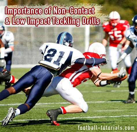 Importance of Non-Contact & Low Impact Tackling Drills - Football Tutorials