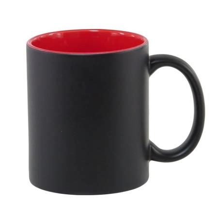 Caneca Mágica Para Sublimação Preta Fosca Live Sub