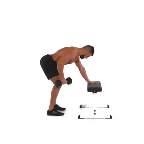 How to Do the Standing Dumbbell Single-Arm Supported Row | Men's Health