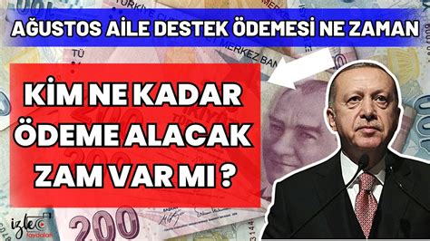 A Le Destek A Ustos Demeler Ne Zaman K N Ne Kadar Deme Alacak Zam