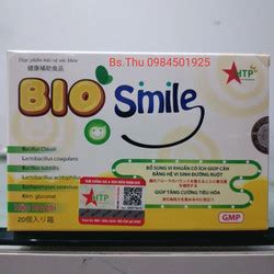 Men vi sinh BIO SMILE bổ sung vi khuẩn có ích giúp cân bằng hệ vi sinh