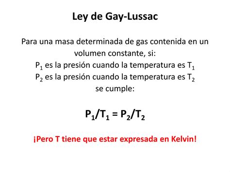 Ley De Gay Lussac Ppt Descarga Gratuita