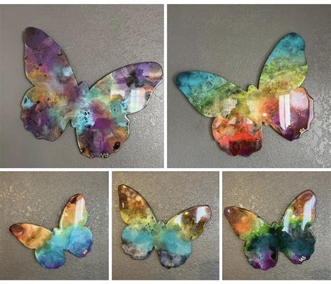 Epoxy Butterfly Tutorial With 3 Different Pigmemts — Vickis Visions Llc