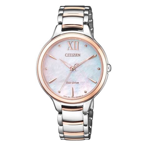 Citizen Ladies Eco Drive Silver Mother Of Pearl Watch Watches From Faith Jewellers Uk