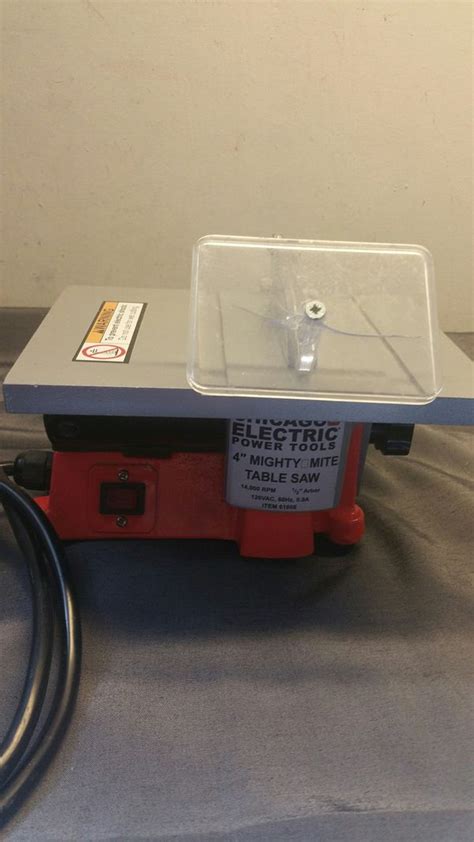 Chicago Electric Mighty Mite 4 Blade Mini Table Saw For Sale In Downey