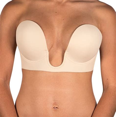 Perfection Secret Nude U Shape Invisible Wing Plunge Bra Plunge Bra
