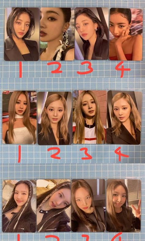 Wts Twice Jihyo Tzuyu Nayeon Ready To Be Pcs Hobbies Toys