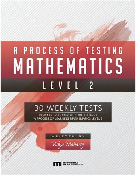 A Process Of Testing Mathematics Level Bookberries Limited