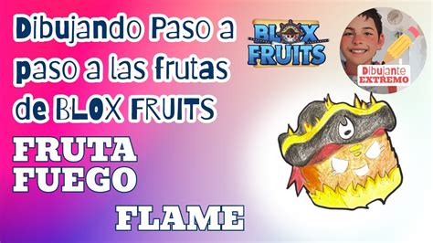 C Mo Dibujar La Fruta Fuego De Blox Fruits How To Draw The Flame