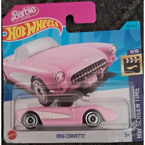 Hot Wheels Barbie Movie Corvette Shopee Brasil