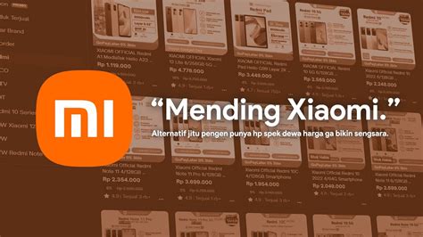 Ini Alesannya Kenapa HP Xiaomi Itu Selalu Murah Walaupun Speknya Dewa