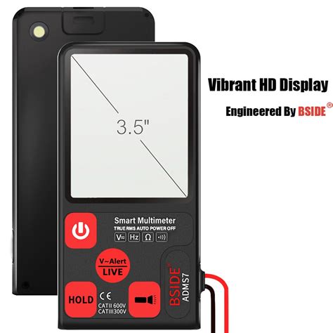 Digital Multimeter True Rms Auto Range Lcd Automat Grandado