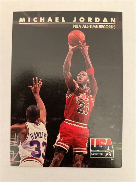 1992 SkyBox USA 45 Michael Jordan NBA All Time Records EBay