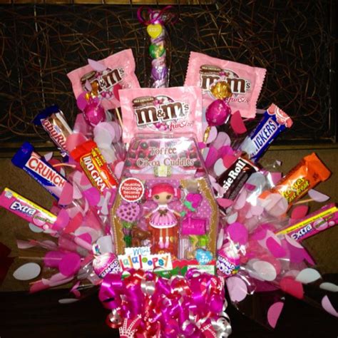 Valentine Candy Bouquet I Made For My Daughter Valentine T For Daughter Valentine Ts