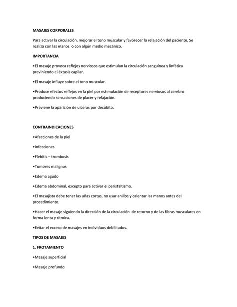 Masajes Corporales Pdf