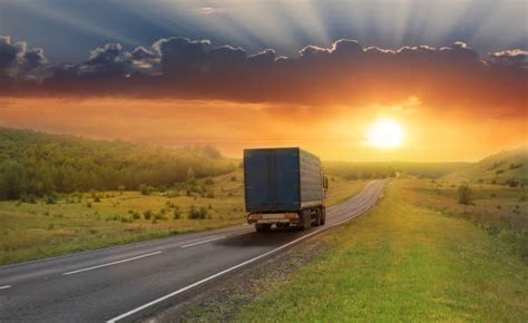 Semi Truck Sunset Stock Photos, Pictures & Royalty-Free Images - iStock