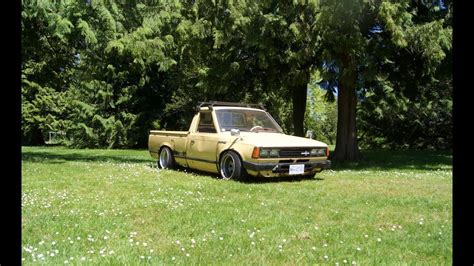 Perfect Patina Slammed 1981 Datsun 720 Review Youtube