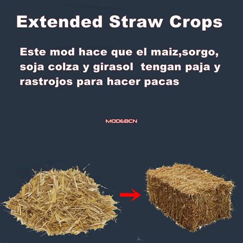 Ls Extended Straw Crops Espanol V Farming Simulator