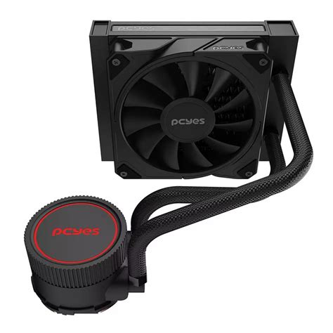 Water Cooler Pcyes Sangue Frio Black Vulcan Mm Intel Amd Preto