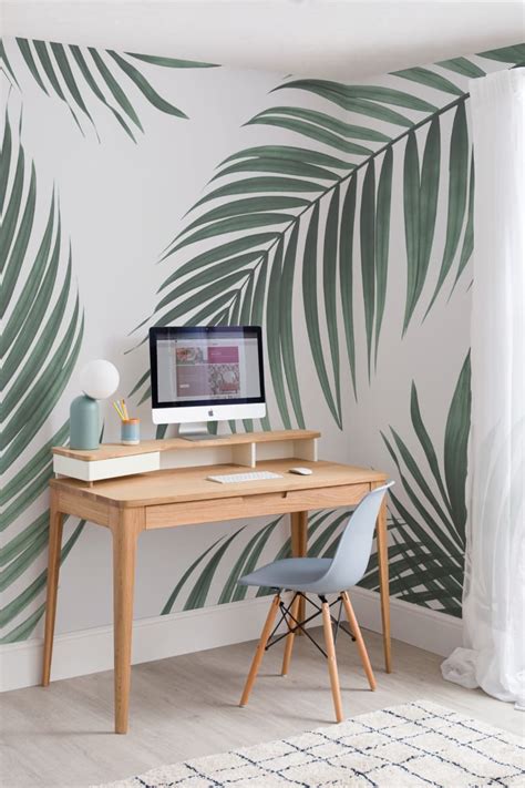 Tropical Palm Wallpaper Mural | Hovia