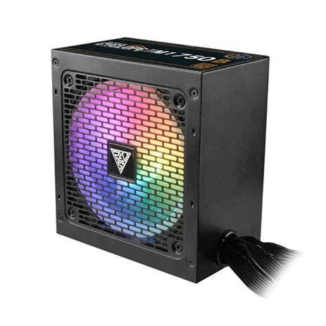 Fonte Gamdias Cyclops M1 750b Rgb 750w 80 Plus Bronze Pfc Ativo Cabos