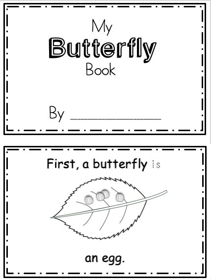 Free Butterfly Life Cycle Mini Book | Made By Teachers