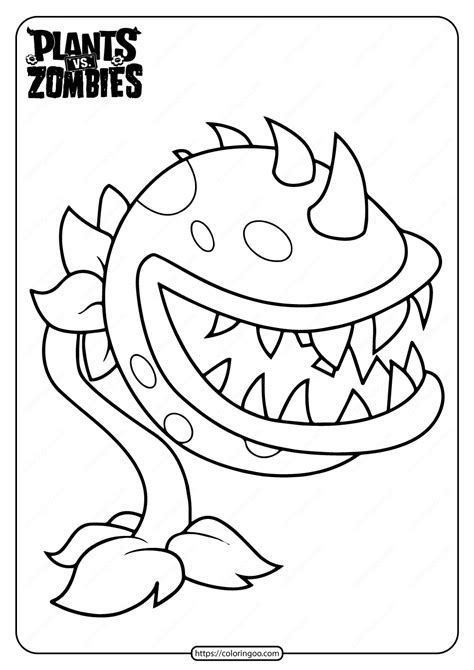 Free Easy To Print Plants Vs Zombies Coloring Pages Artofit