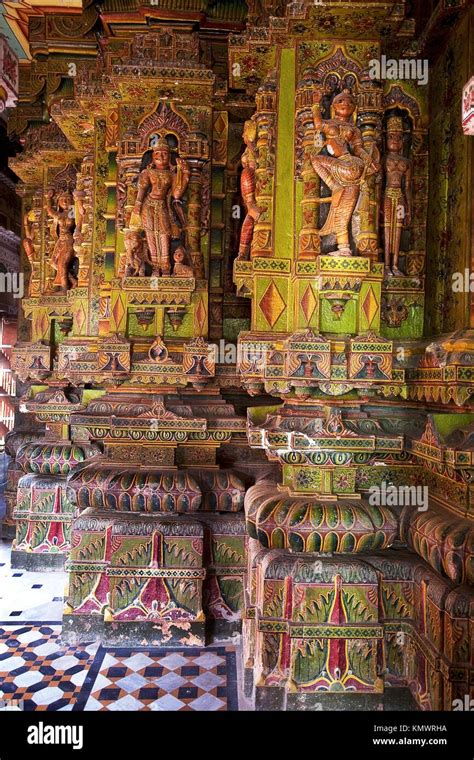 Laxmi Nath Temple In City Of Bikaner Rajasthan State In India Stock