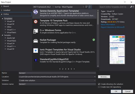 KingKong Bruce記事 來吧製作自己或團隊的Visual Studio 多 專案範本 Xamarin Forms為例